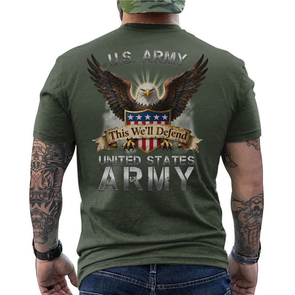 US Army This We’ll Defend Proud US T-Shirt product image 11