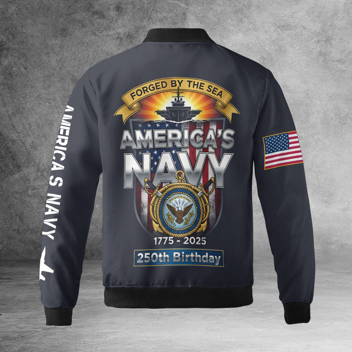 U.S. Navy All-over Print Bomber Jacket product image 7