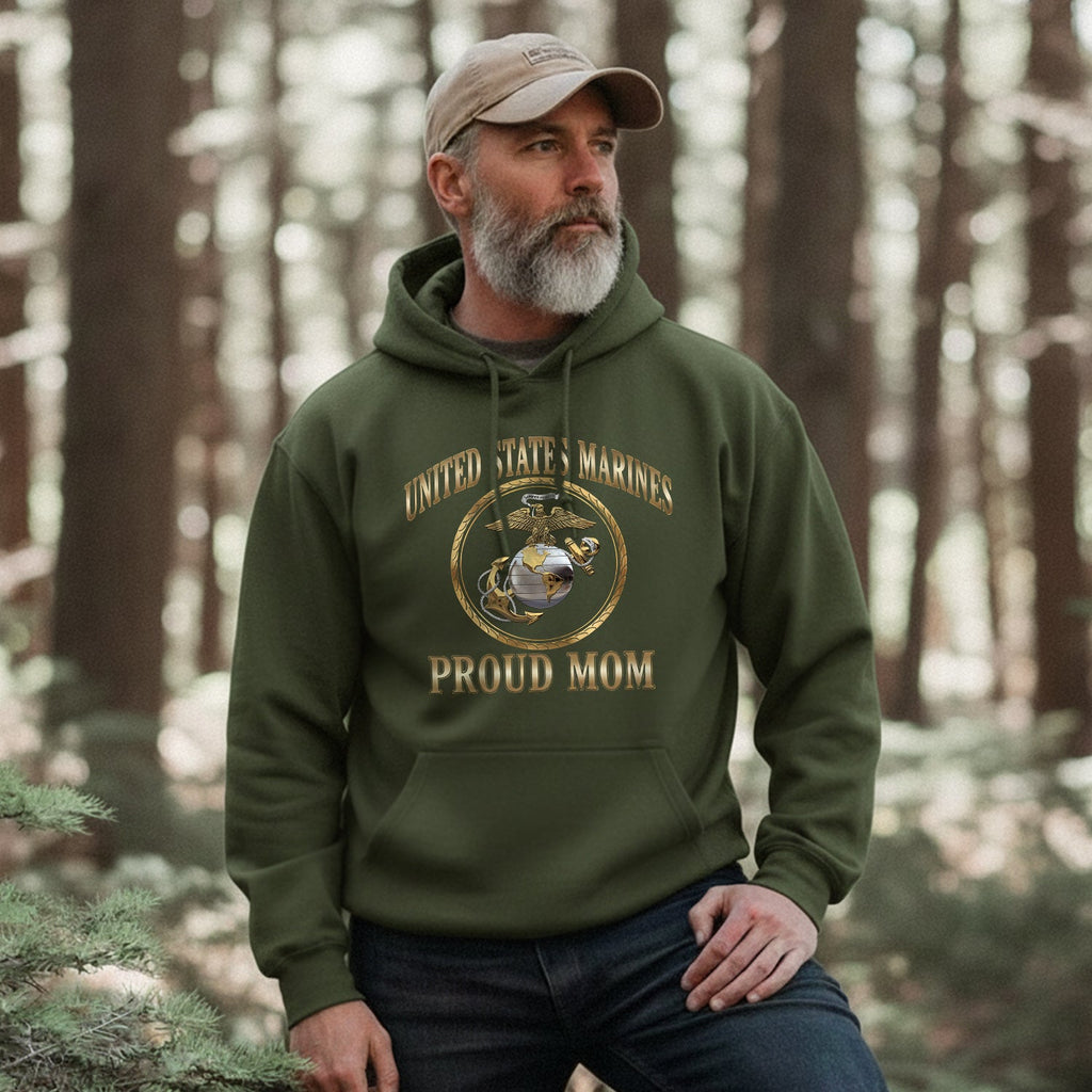United States Marines Proud Mom Honor Hoodie product image 4