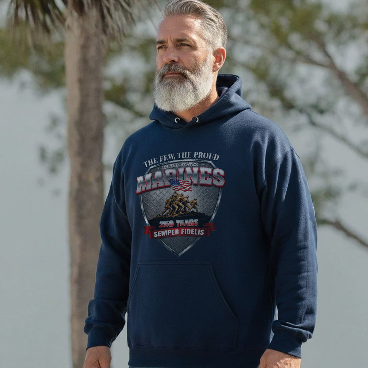 The Few, Proud, 250 Years of Honor Hoodie product image 2