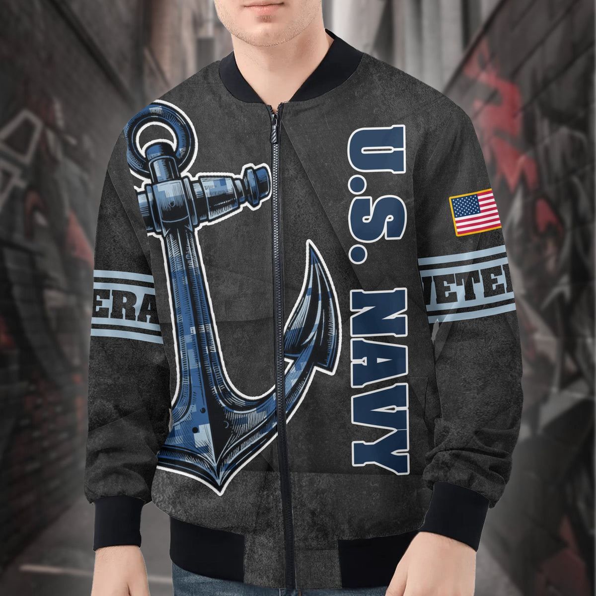 Honor Courage Commitment All-over Print Bomber Jacket product image 1