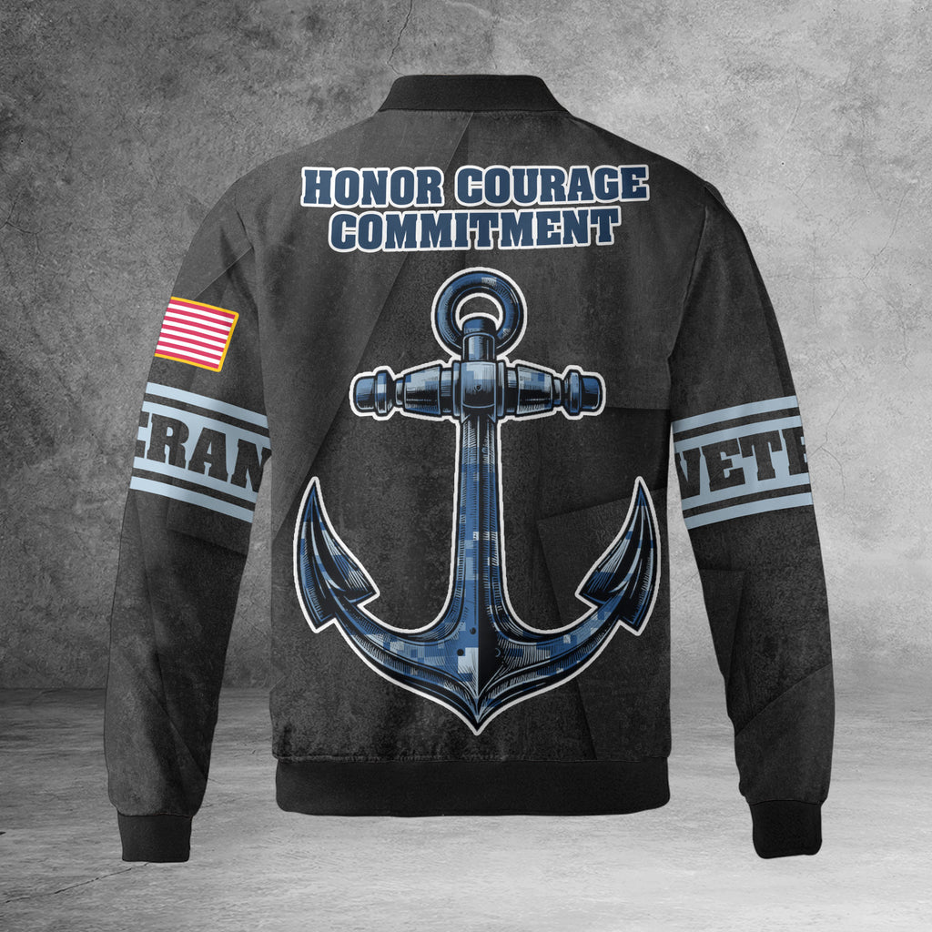 Honor Courage Commitment All-over Print Bomber Jacket product image 7