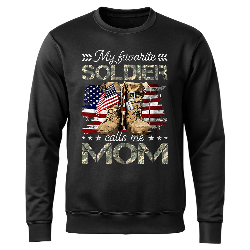 Proud Military Mom Tribute Sweatshirt product image 1