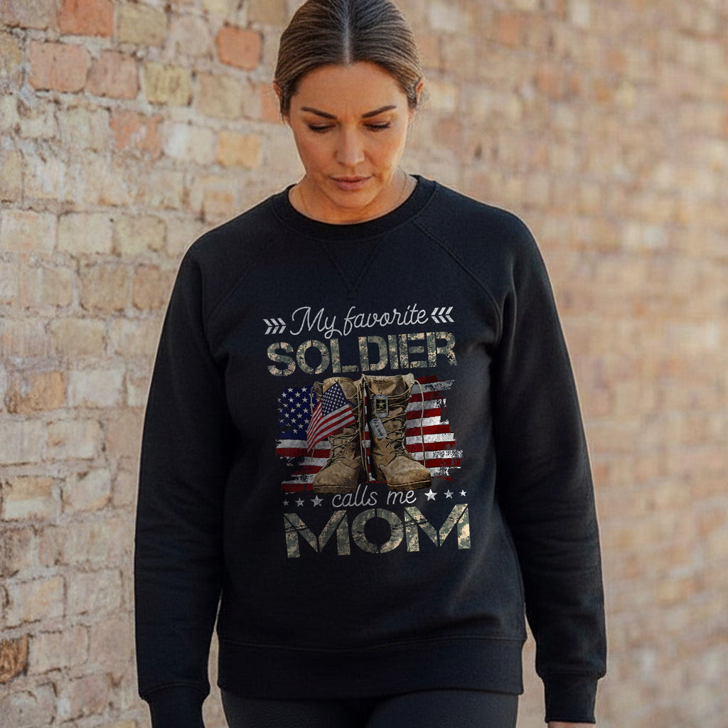 Proud Military Mom Tribute Sweatshirt product image 5