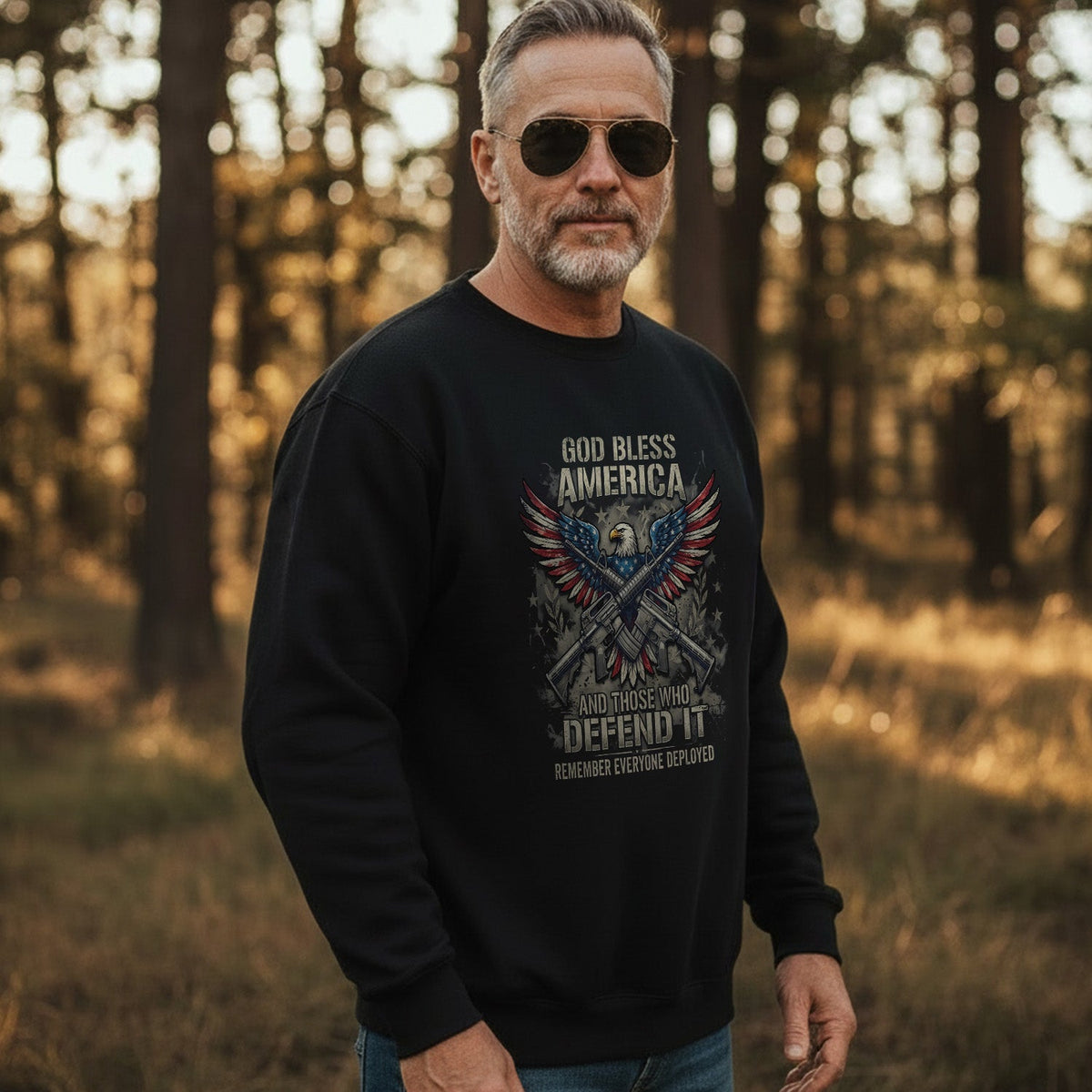 Honor and Remember the Brave Defenders Sweatshirt product image 3
