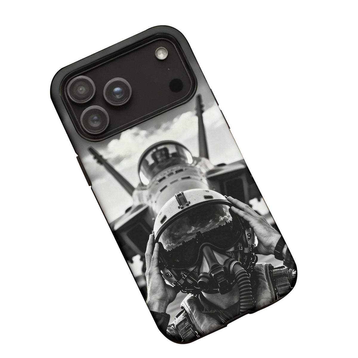 Eyes on the Sky Heart in the Mission Phone Case