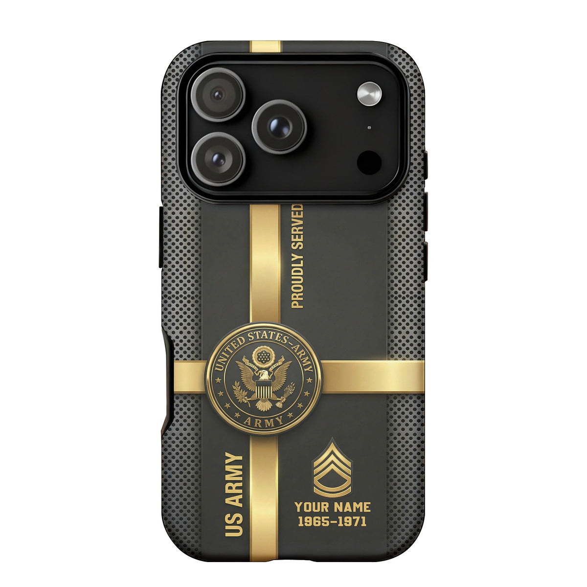 Proudly Served with Honor and Legacy Personalized Phone Case