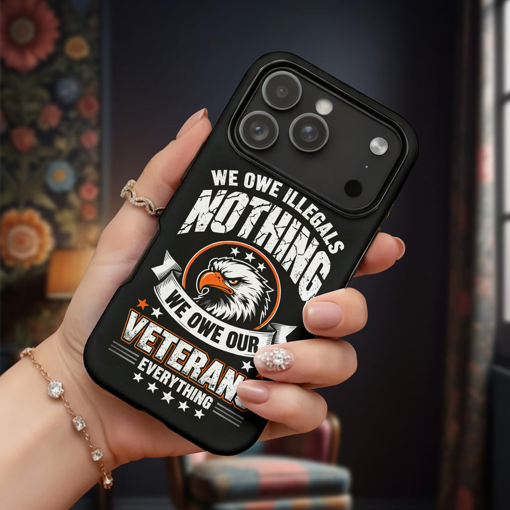 Veterans Deserve Our Deepest Respect Phone Case