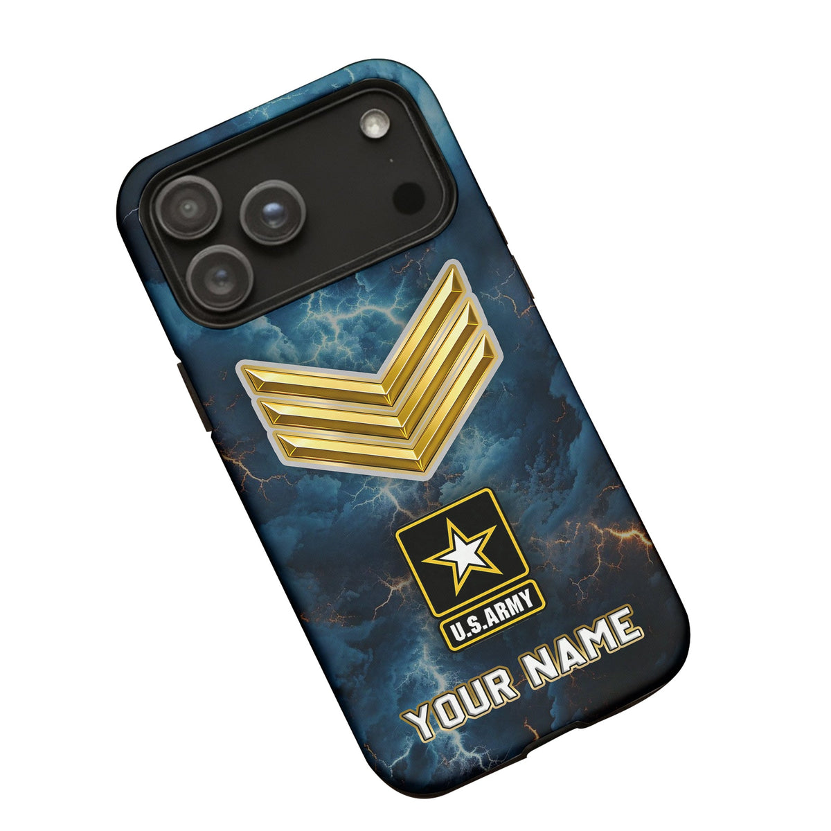 Storm Forged Army Legacy Personalized Phone Case