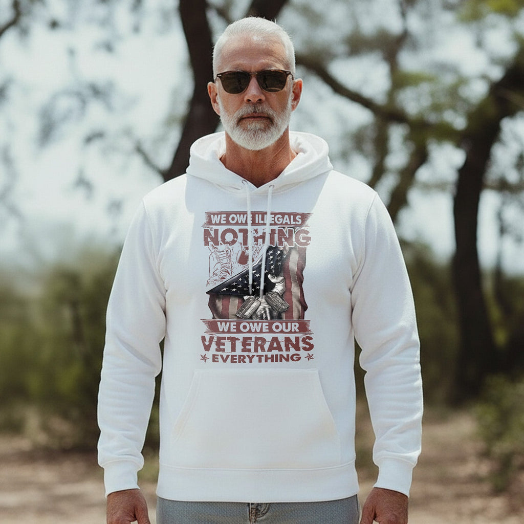 Honoring Our Veterans with Pride Gift Hoodie product image 5