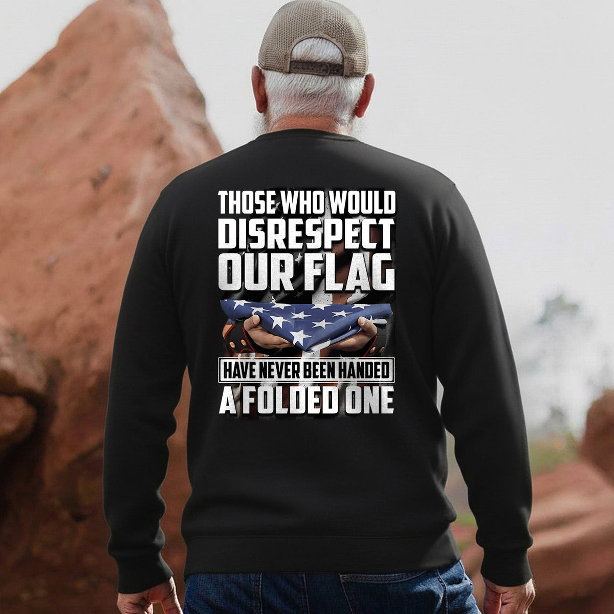 Respect the Flag's Honor Sweatshirt product image 4