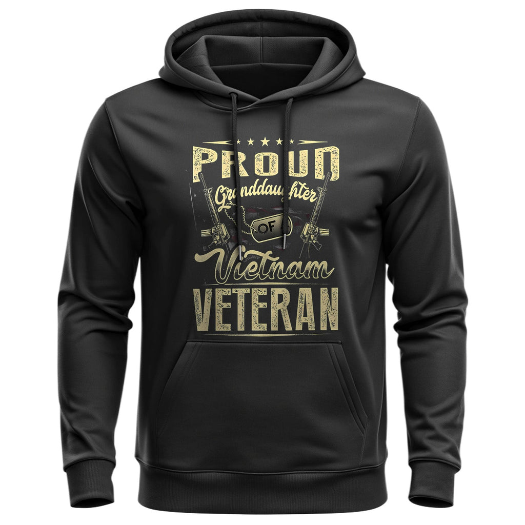 Proud Tribute to a Vietnam Veteran Granddaughter 2 Hoodie product image 1
