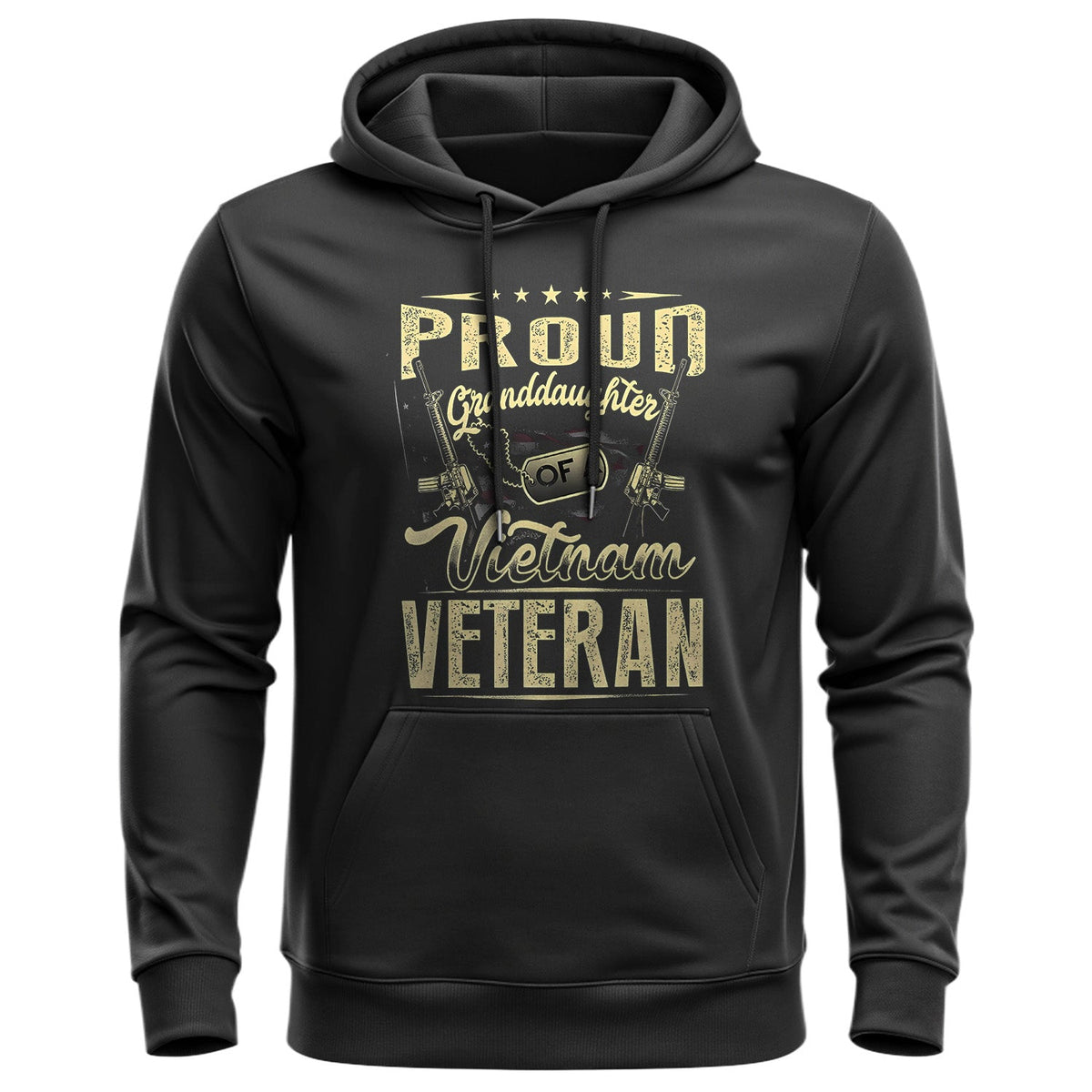 Proud Tribute to a Vietnam Veteran Granddaughter 2 Hoodie product image 1