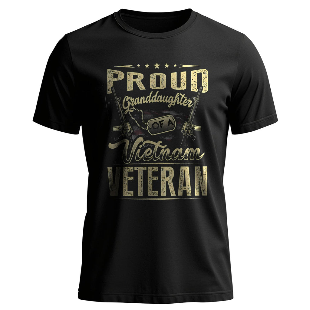 Proud Tribute to a Vietnam Veteran Granddaughter T-Shirt product image 1