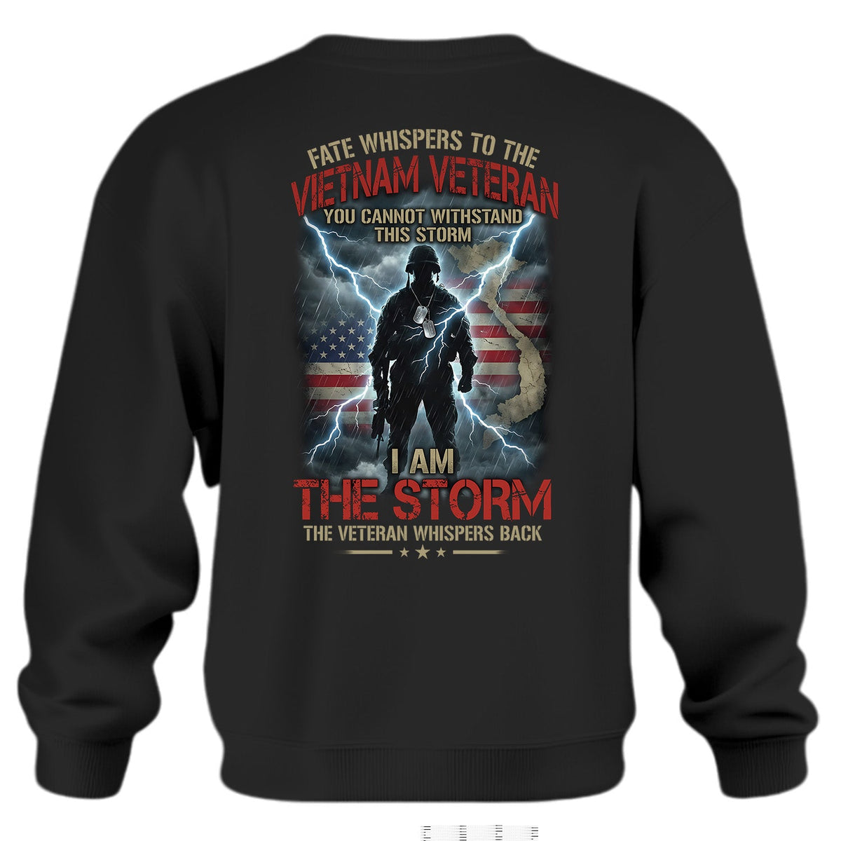 Honor the Vietnam Veteran's Resilience Sweatshirt product image 1