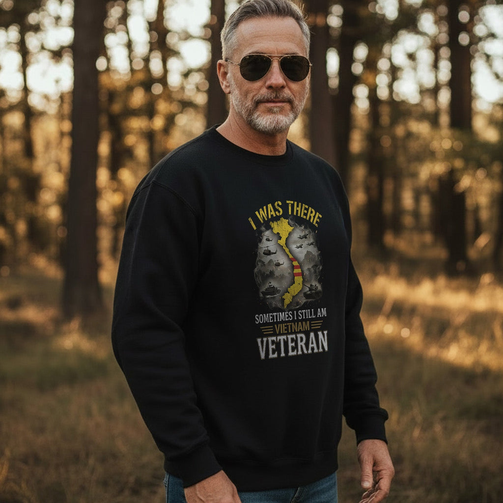 Vietnam Veteran Tribute Design Sweatshirt product image 3