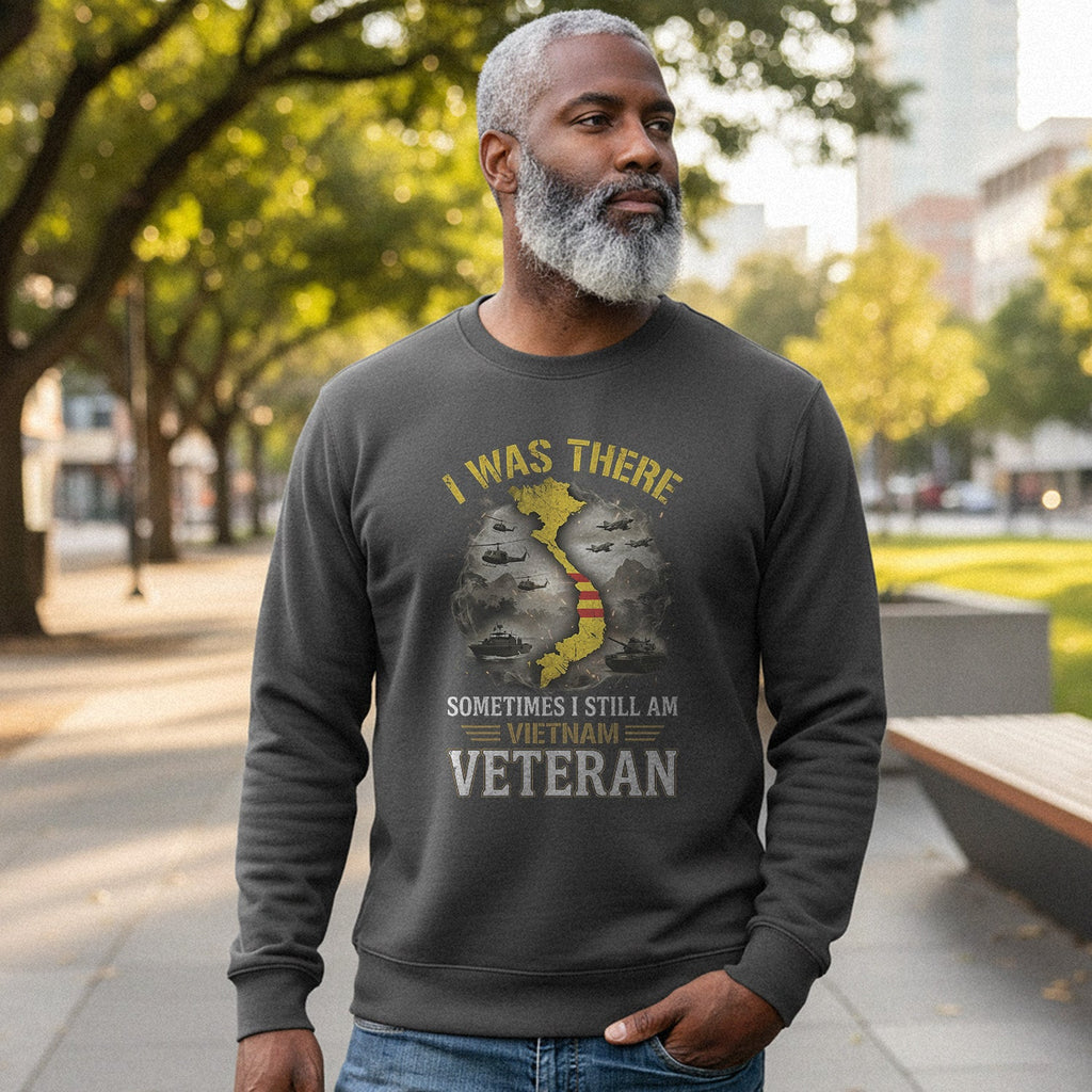 Vietnam Veteran Tribute Design Sweatshirt product image 4