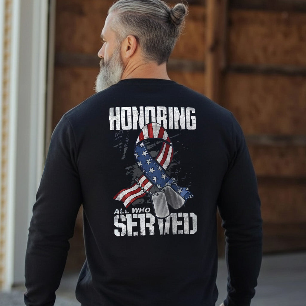 Honoring Those Who Served Gift Sweatshirt product image 2