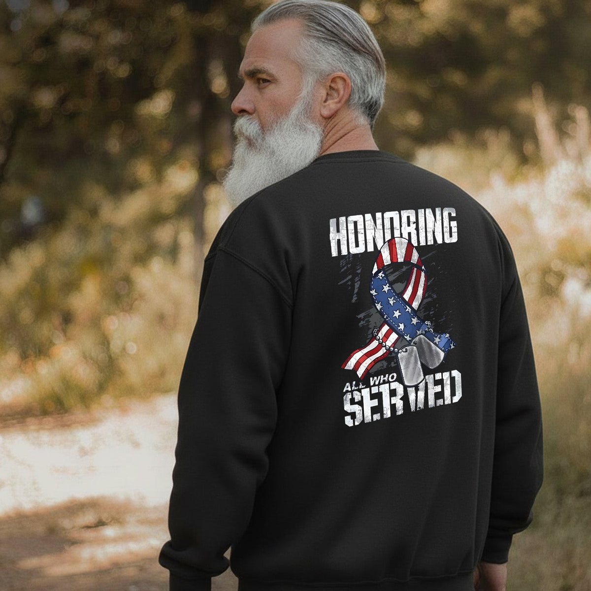 Honoring Those Who Served Gift Sweatshirt product image 5