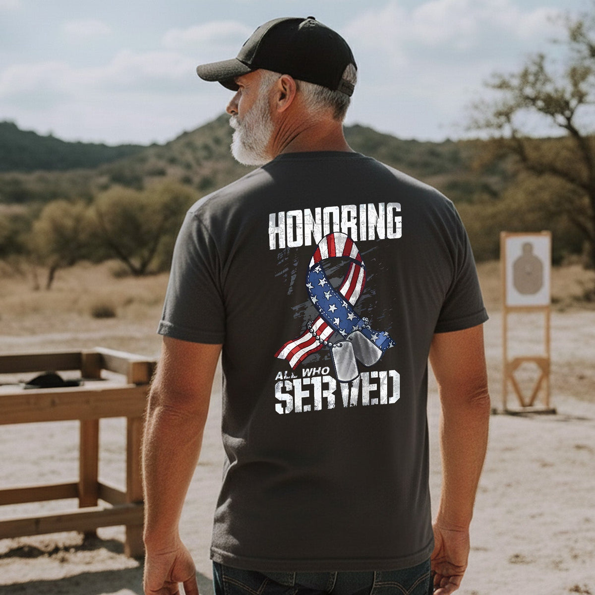 Honoring Those Who Served T-Shirt product image 4