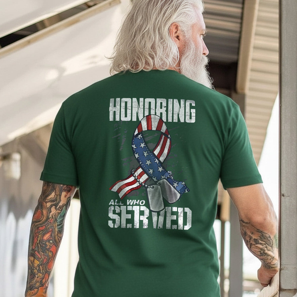 Honoring Those Who Served T-Shirt product image 5