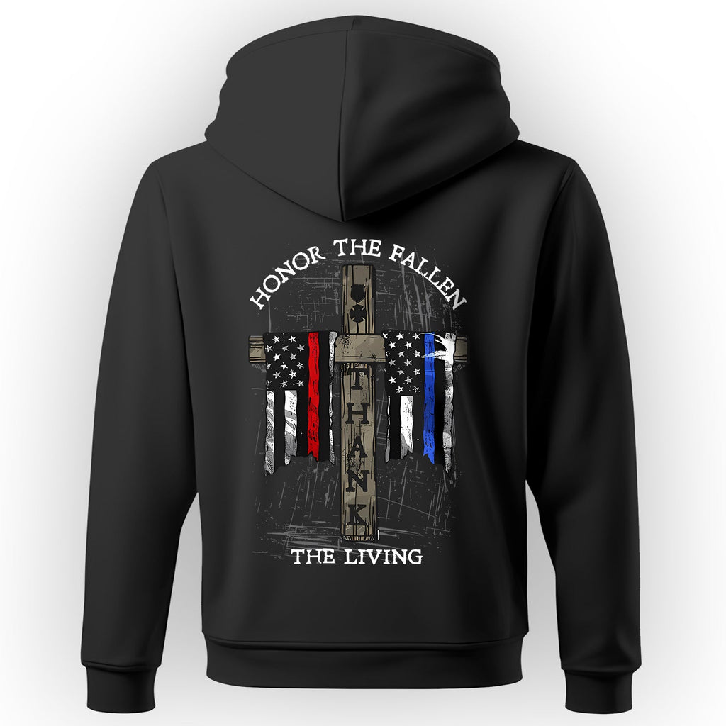 Honor the Fallen Tribute for Veterans Hoodie product image 1