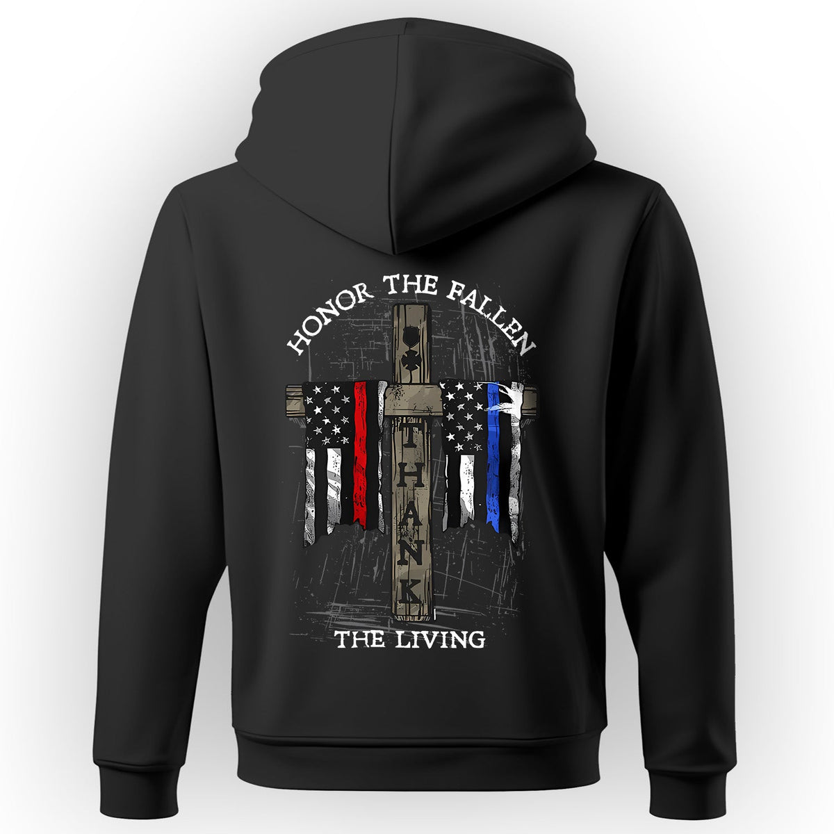 Honor the Fallen Tribute for Veterans Hoodie product image 1