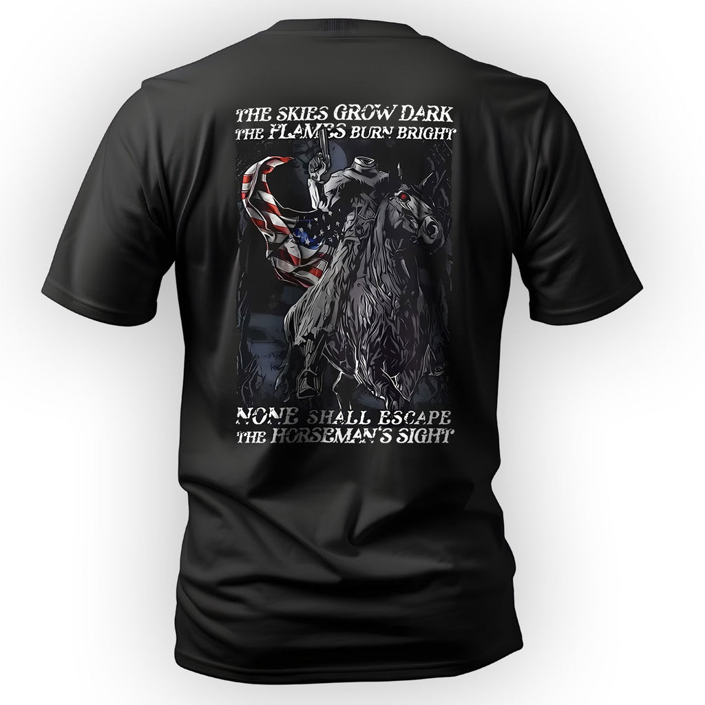 Dark Horseman Vigilante Spirit T-Shirt product image 1