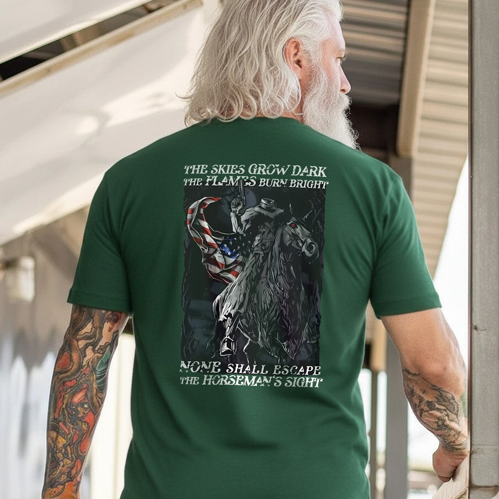 Dark Horseman Vigilante Spirit T-Shirt product image 5