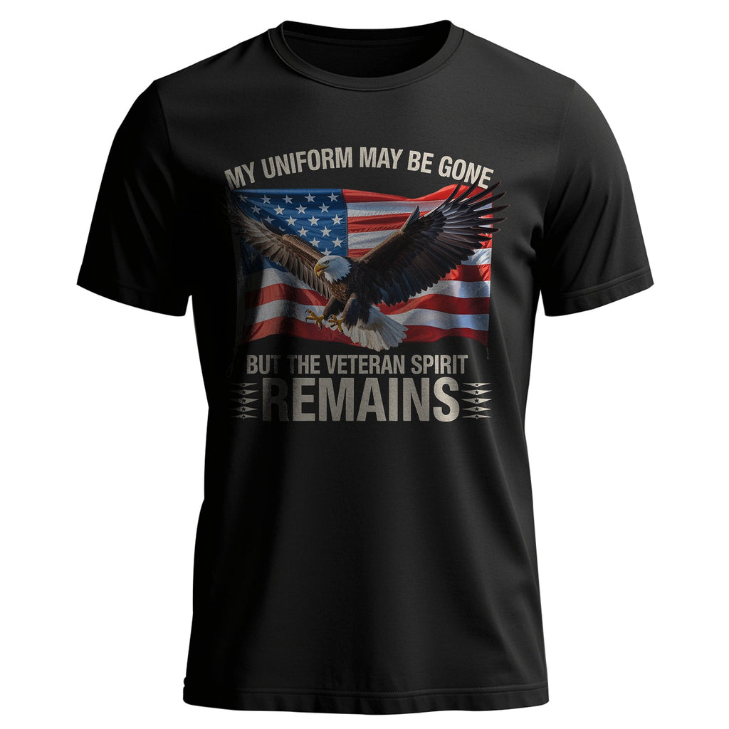 My Uniform’s Gone but the Veteran Lives T-Shirt product image 1