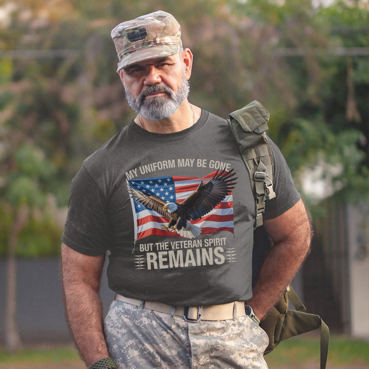 My Uniform’s Gone but the Veteran Lives T-Shirt product image 15