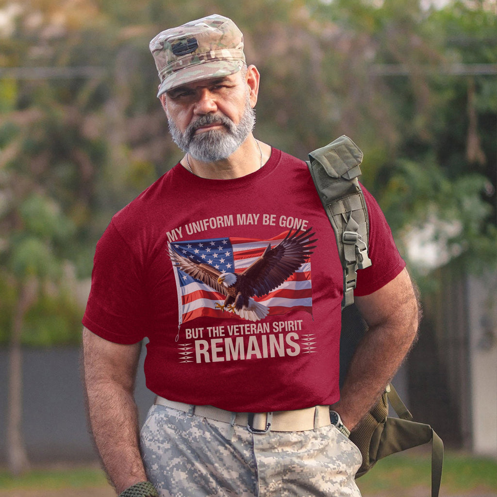 My Uniform’s Gone but the Veteran Lives T-Shirt product image 9