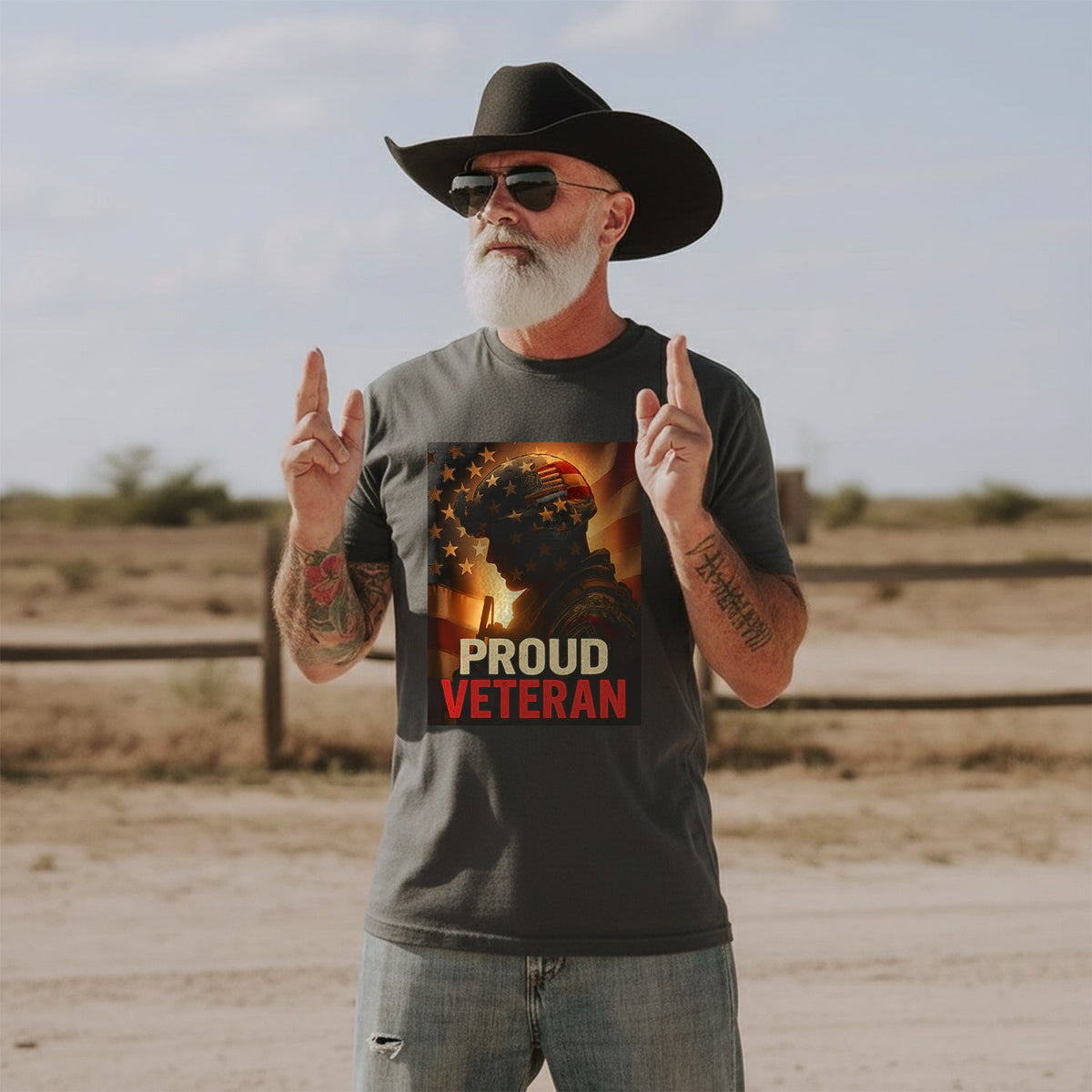 Proud Veteran US Military Service Honor and Patriotic Pride product image 4