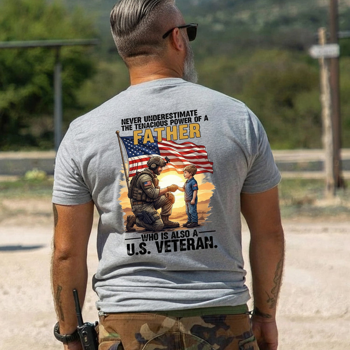 Never Underestimate the Power of a Father Who Is Also a US product image 3