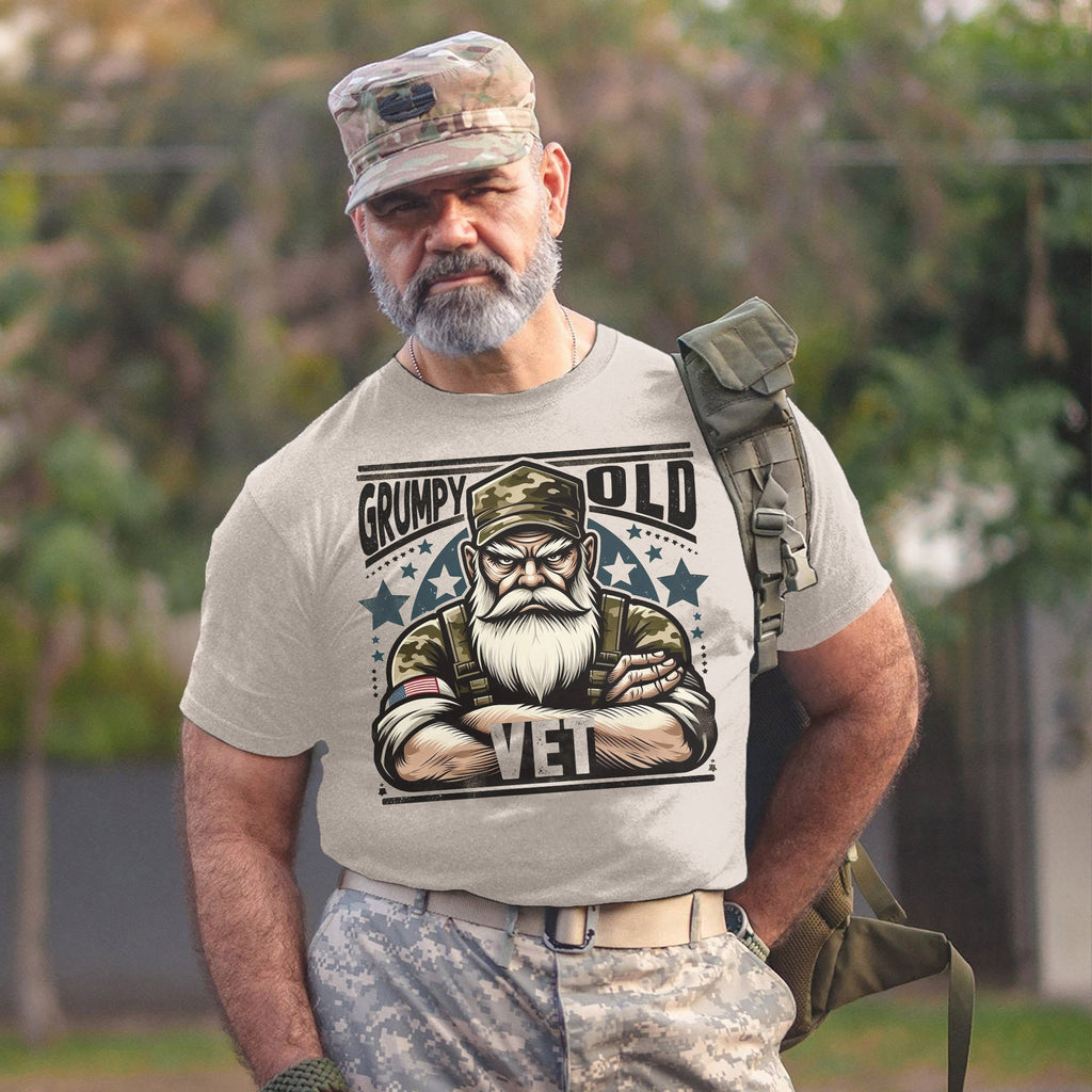 Grumpy Old Vet US Military Patriotic T-Shirt product image 19