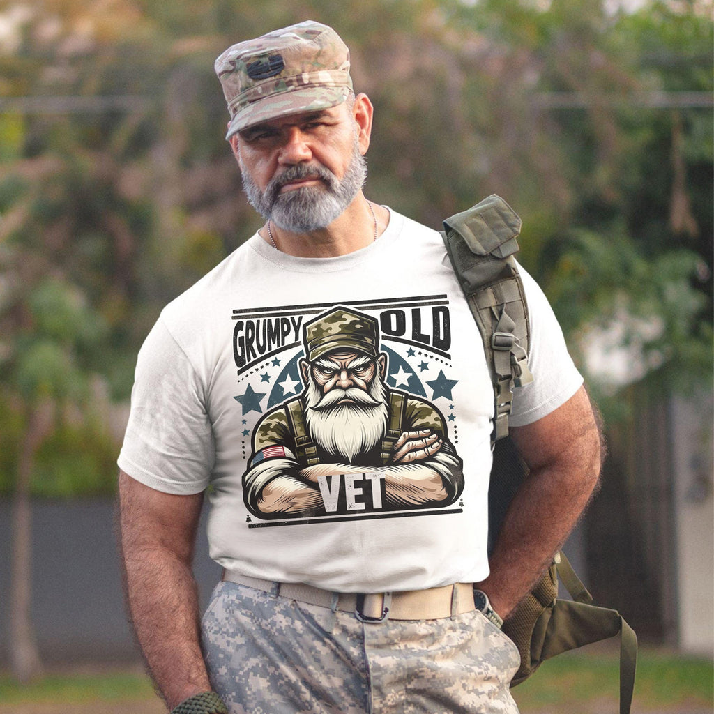 Grumpy Old Vet US Military Patriotic T-Shirt product image 20