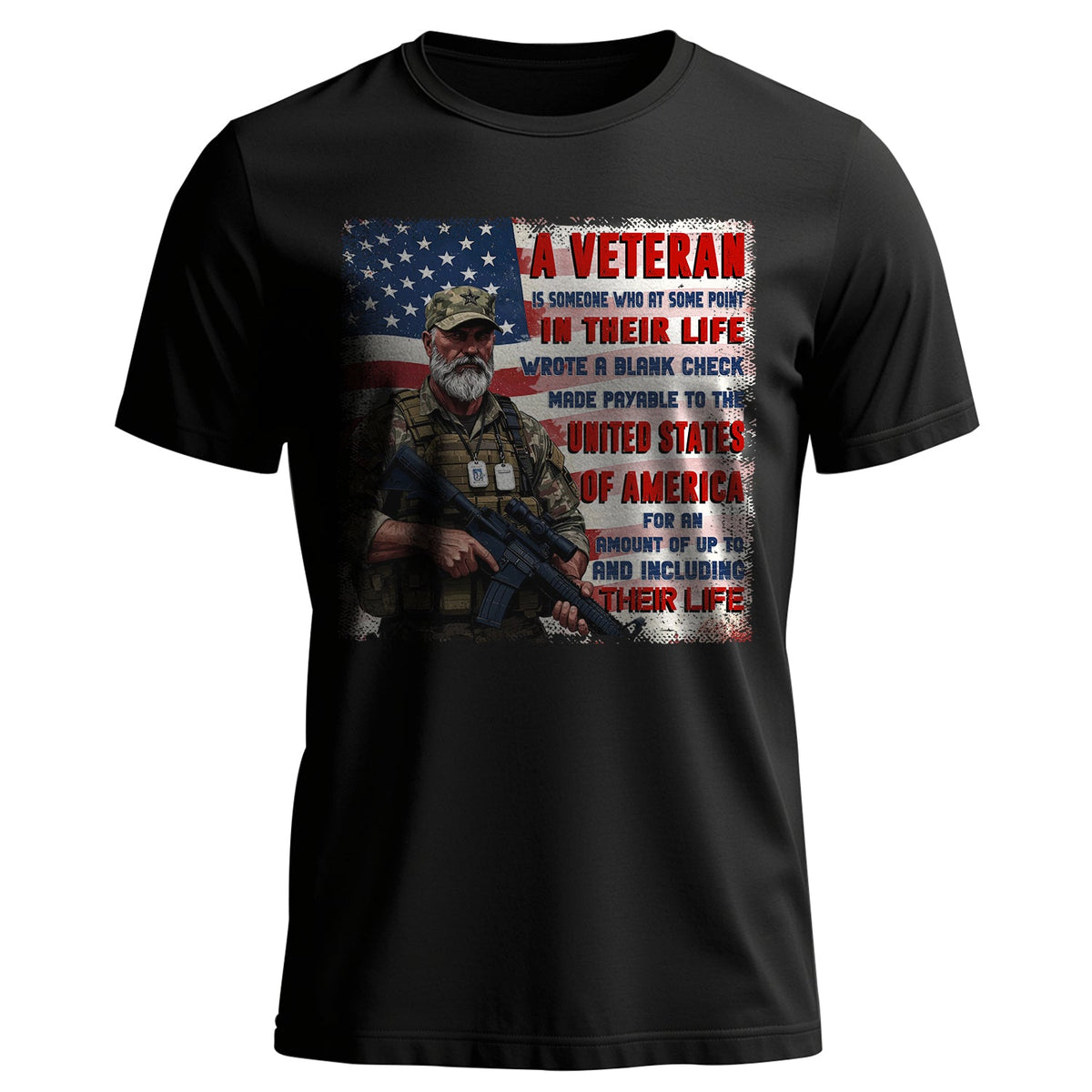A Veteran Wrote a Blank Check to the United States of product image 1