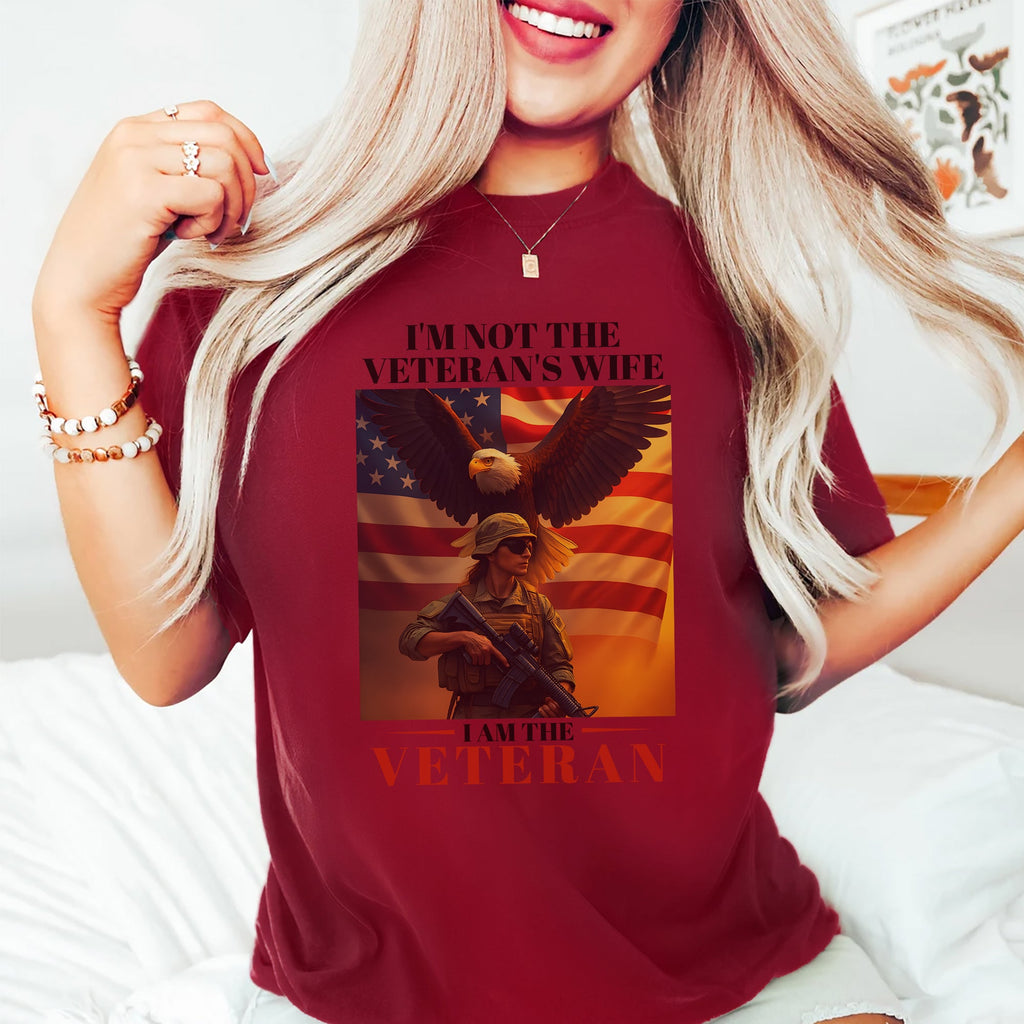 I’m Not the Veteran’s Wife I Am T-Shirt product image 10