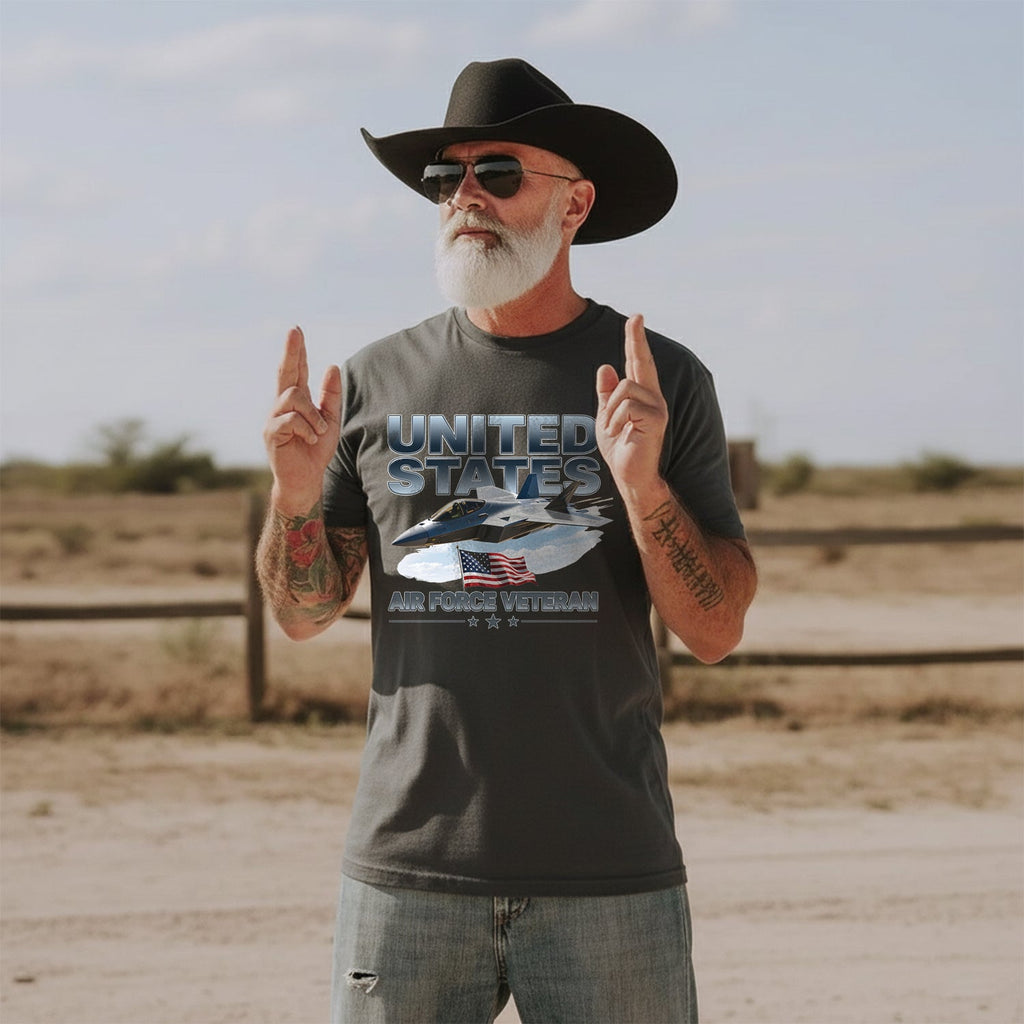 United States Air Force Veteran T-Shirt product image 4