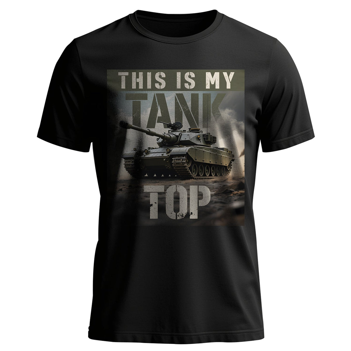 This Is My Tank Top Funny US Military T-Shirt product image 1