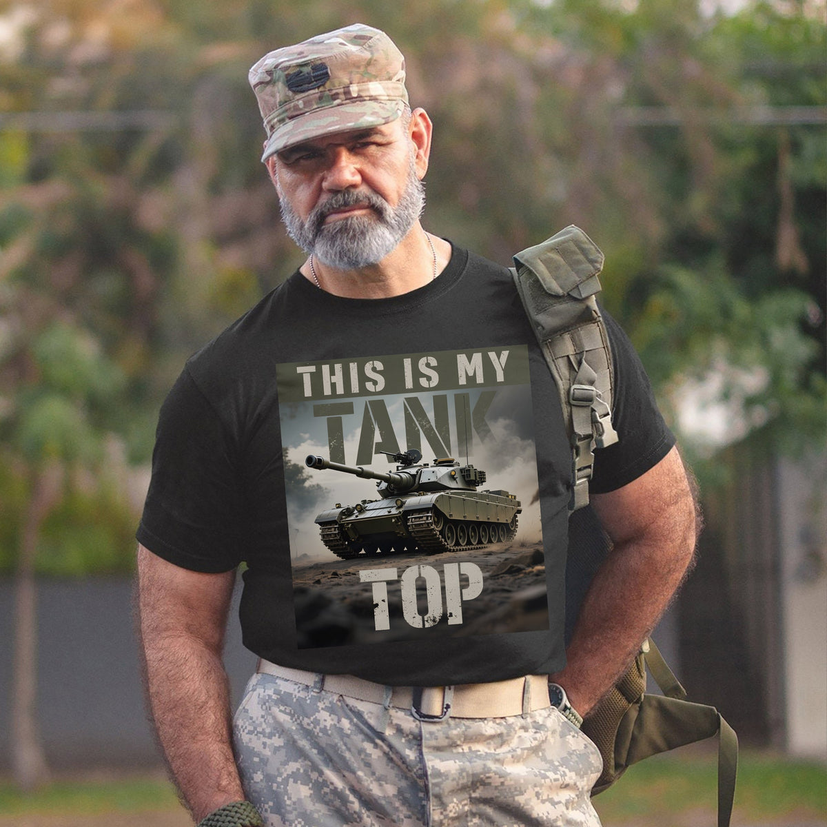 This Is My Tank Top Funny US Military T-Shirt product image 12