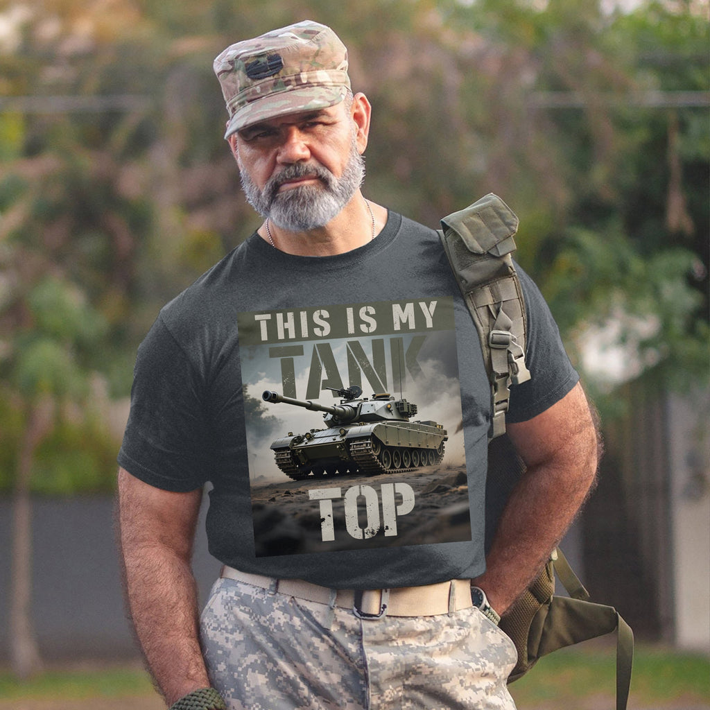 This Is My Tank Top Funny US Military T-Shirt product image 13