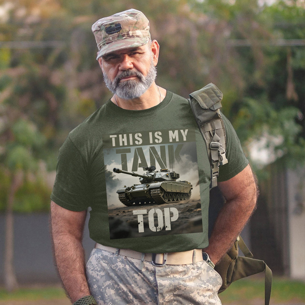 This Is My Tank Top Funny US Military T-Shirt product image 6