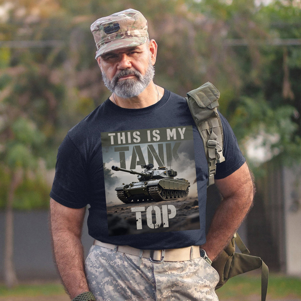 This Is My Tank Top Funny US Military T-Shirt product image 14