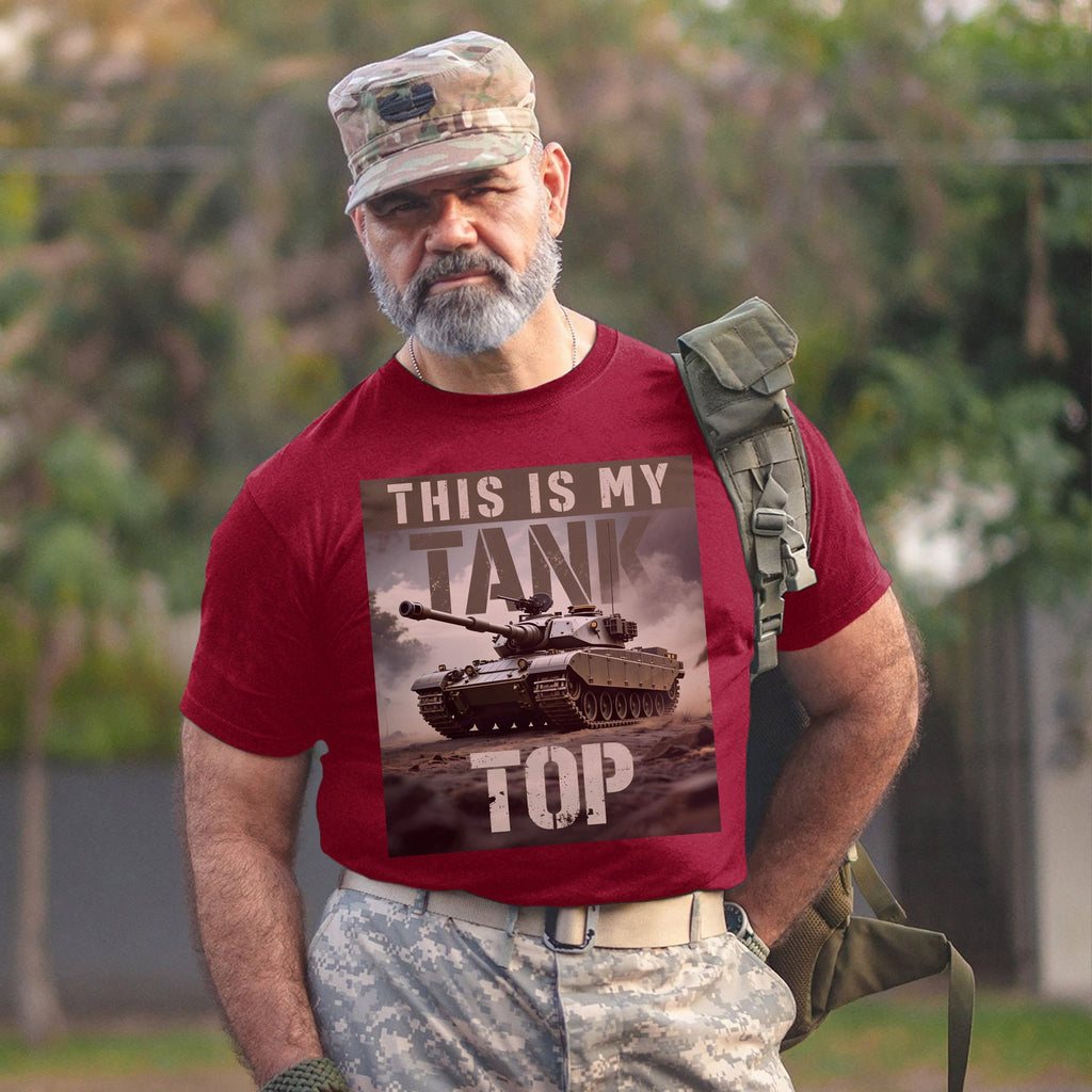 This Is My Tank Top Funny US Military T-Shirt product image 9