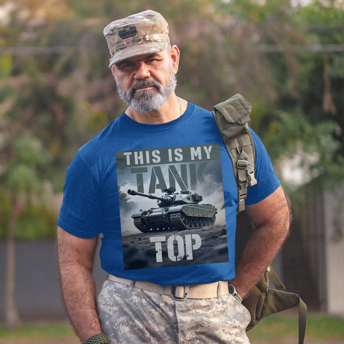 This Is My Tank Top Funny US Military T-Shirt product image 10