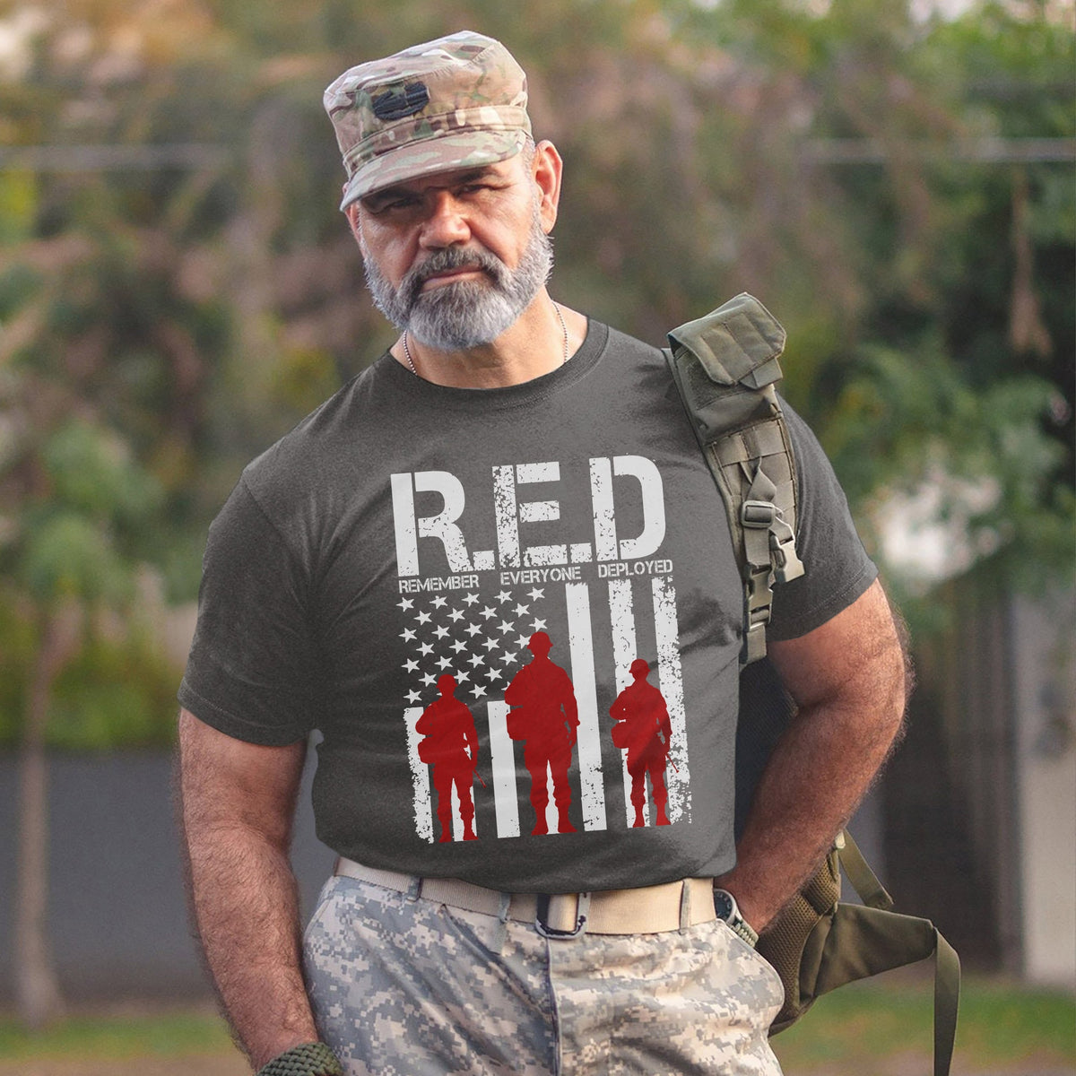 Remember Everyone Deployed Proud US T-Shirt product image 15