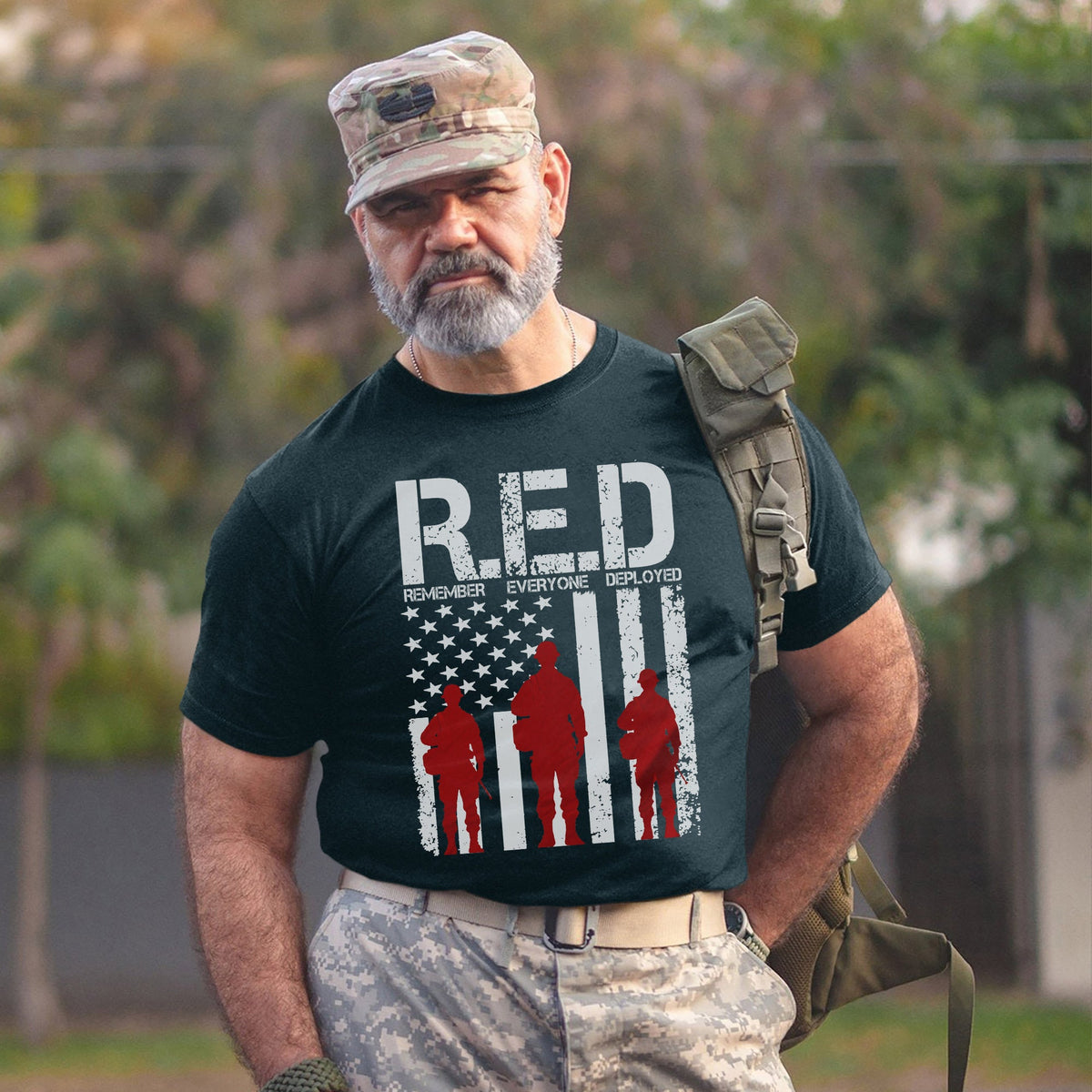 Remember Everyone Deployed Proud US T-Shirt product image 9