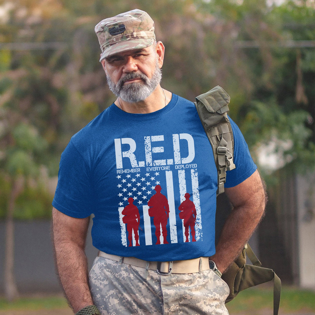 Remember Everyone Deployed Proud US T-Shirt product image 6