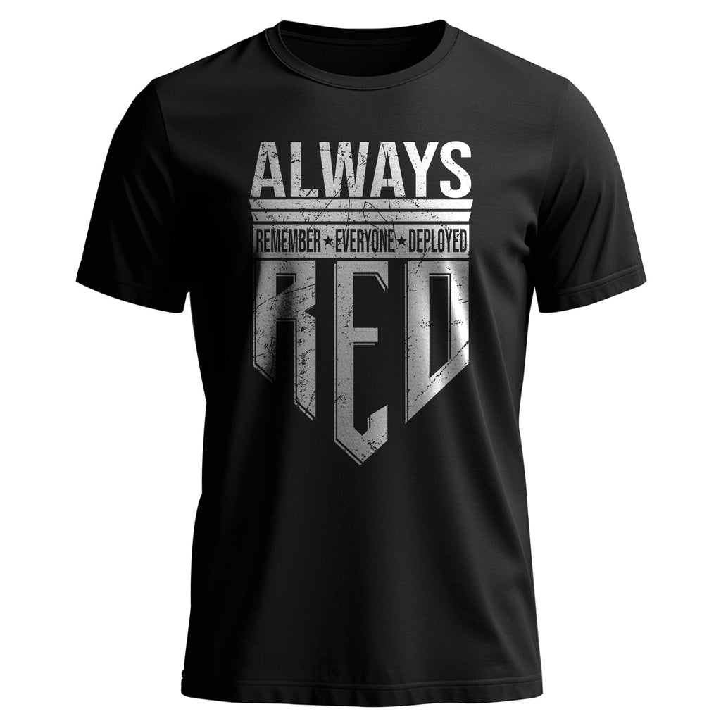Always Remember Everyone Deployed Proud US T-Shirt product image 1